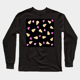 Candy corn love Long Sleeve T-Shirt